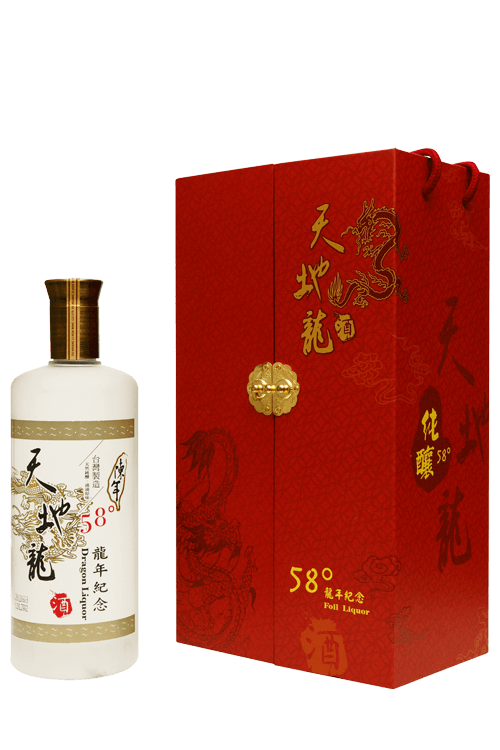 天地龍58 龍年紀念高粱酒 box