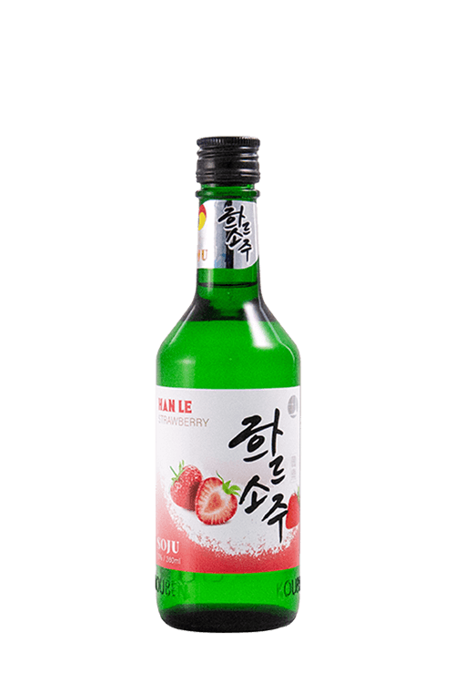 韓樂燒酒 草莓 酒精濃度：10%